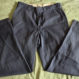 Dickies Classic Black Chino Pants - Straight Leg